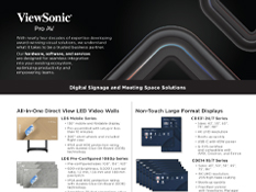 Pro AV Hardware, Software, and Services Solutions