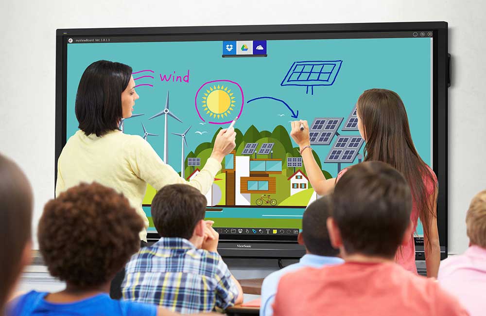 Interactive Touch Screen Displays Improve Education | C.T.Technology (PG) Sdn Bhd