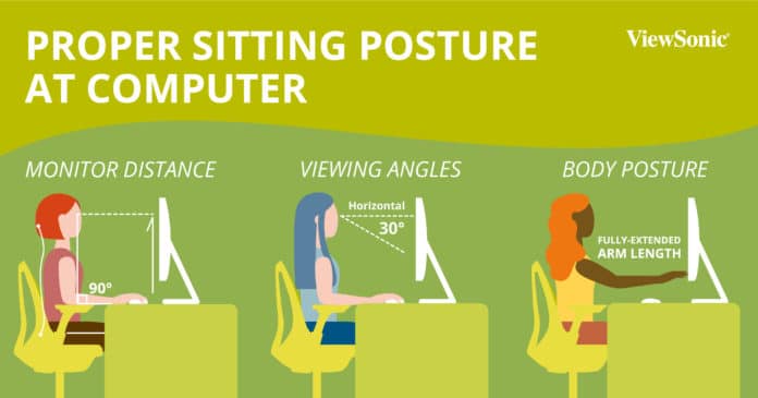 Monitor Ergonomics - A Checklist - ViewSonic Library