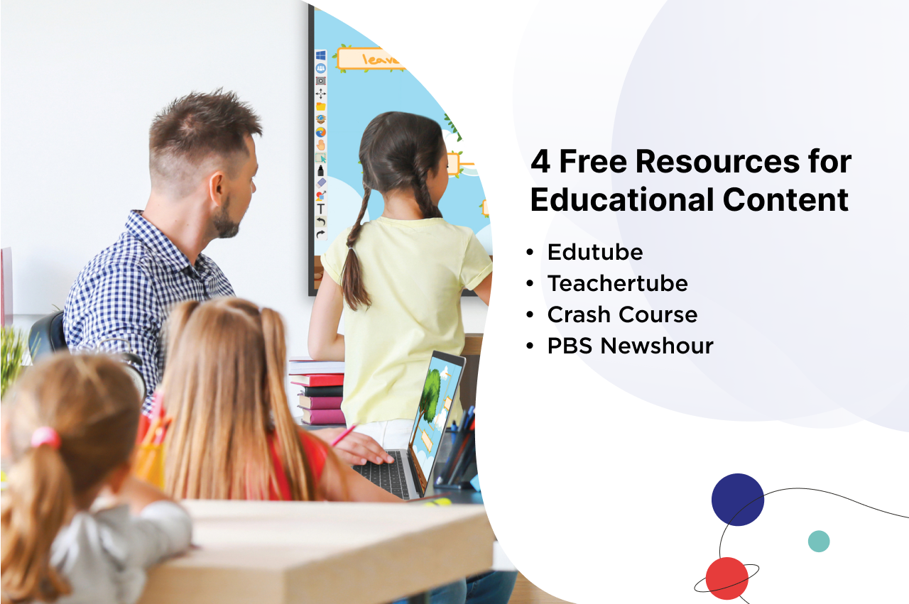 4 Free Resources For Educational Content