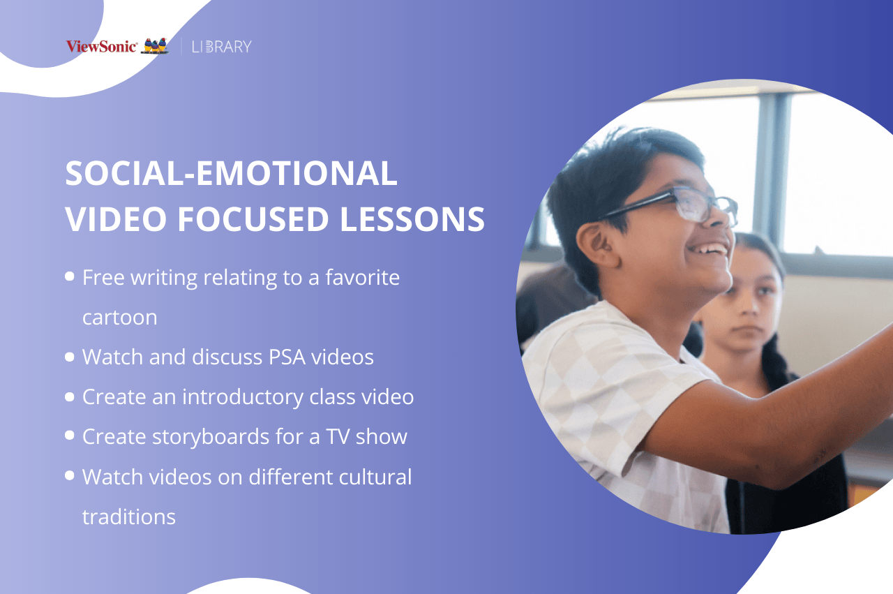 Social-Emotional Video Focused Lessons.