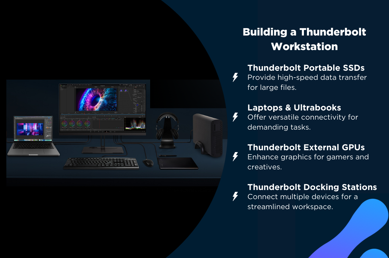 Building a Thunderbolt Monitor Workstation