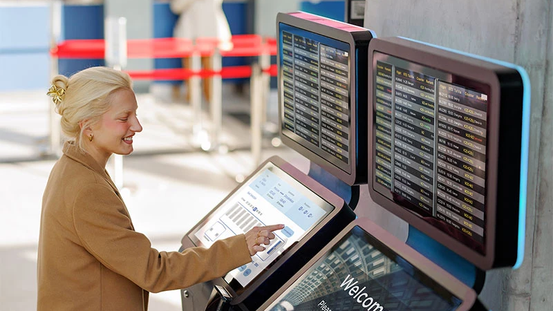 Open frame touchscreens in transportation