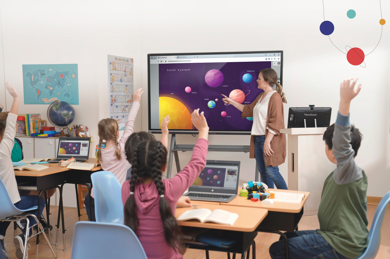 ViewSonic Education interactive whiteboard display