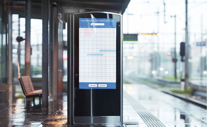 Transportation Wayfinding Touchscreens