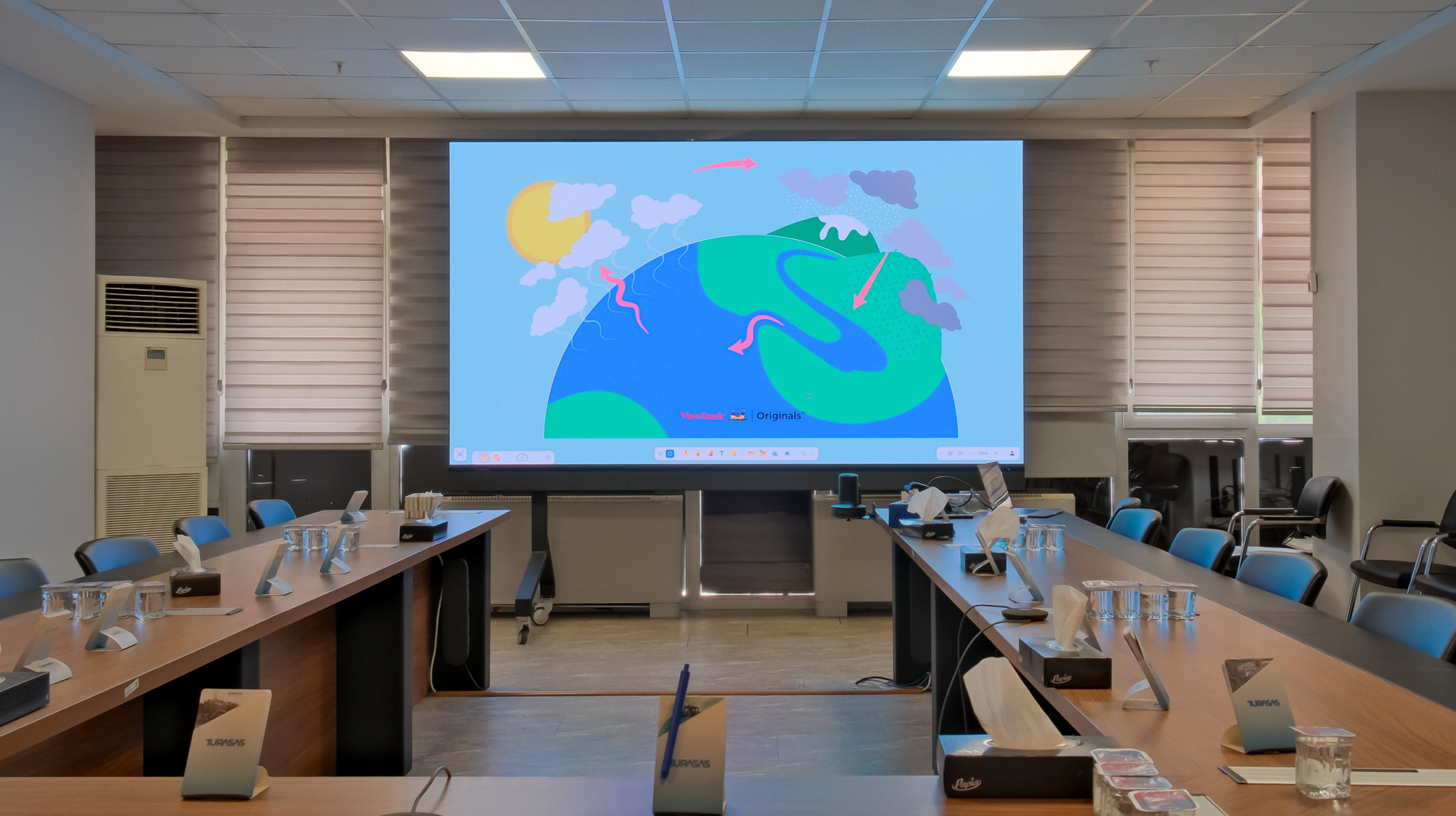 02 Led Screen Earth Content
