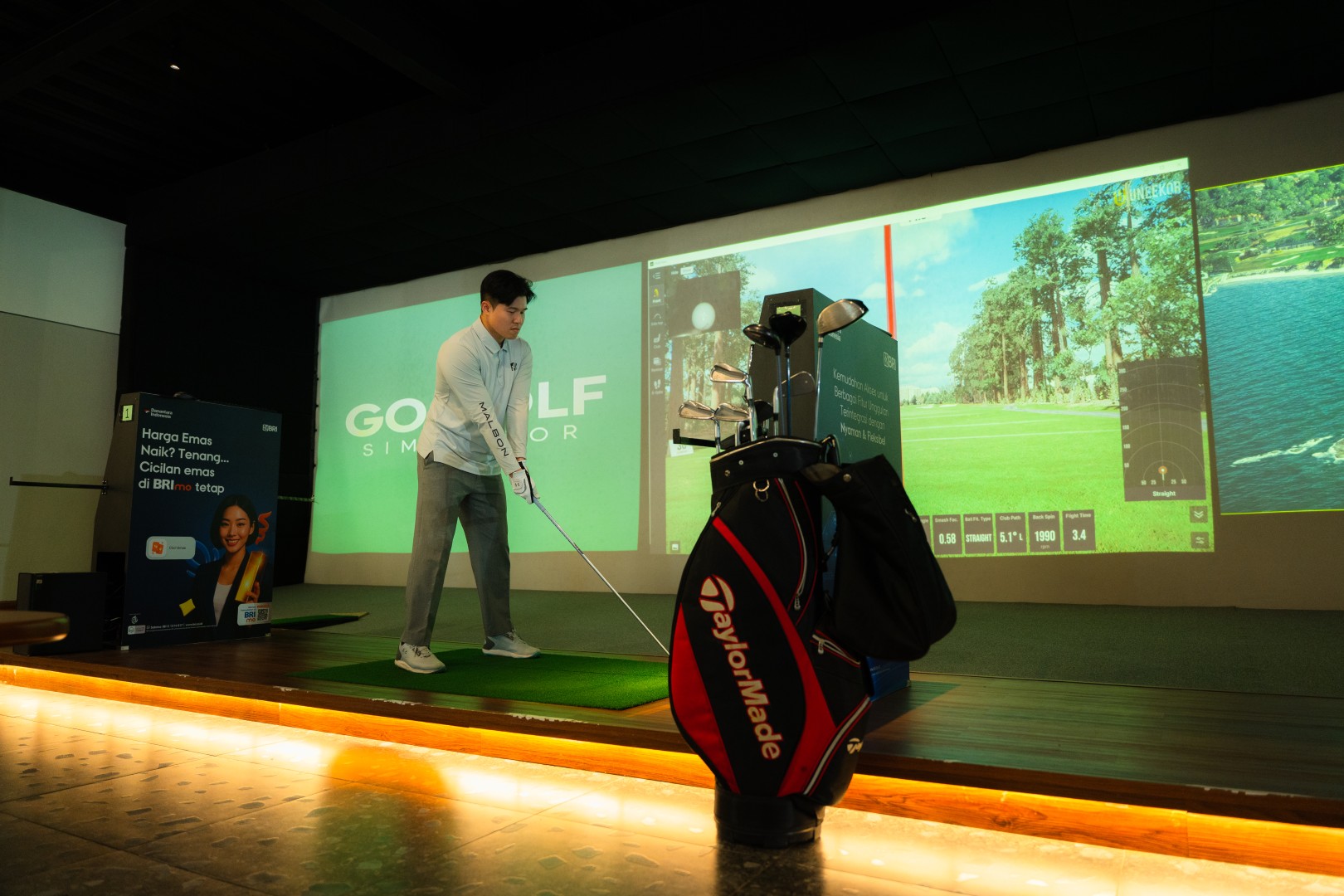 ViewSonic LS740W for GoGolf Simulator