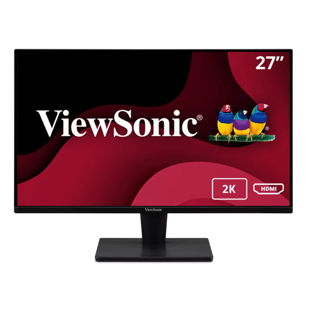 Bevæger sig anden Knop ViewSonic VA2715-2K-MHD 27 Inch | 2560x1440 | MVA Panel | Home & Work  Monitor | DisplayPort | HDMI | VGA | Adaptive Sync Gaming