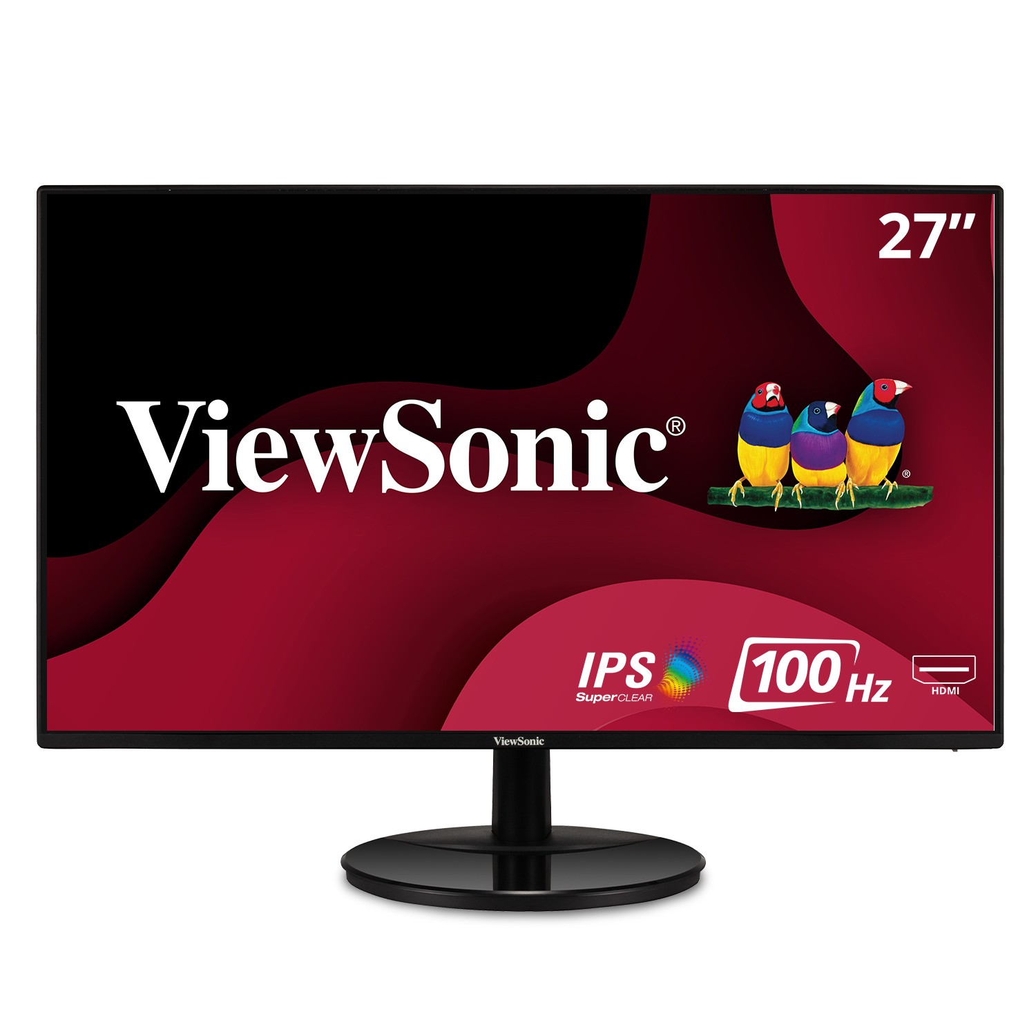 ViewSonic VA2719-smh PC モニター 27インチ Viewsonic VA2759-smh, 27 inch Monitor for Office Applications