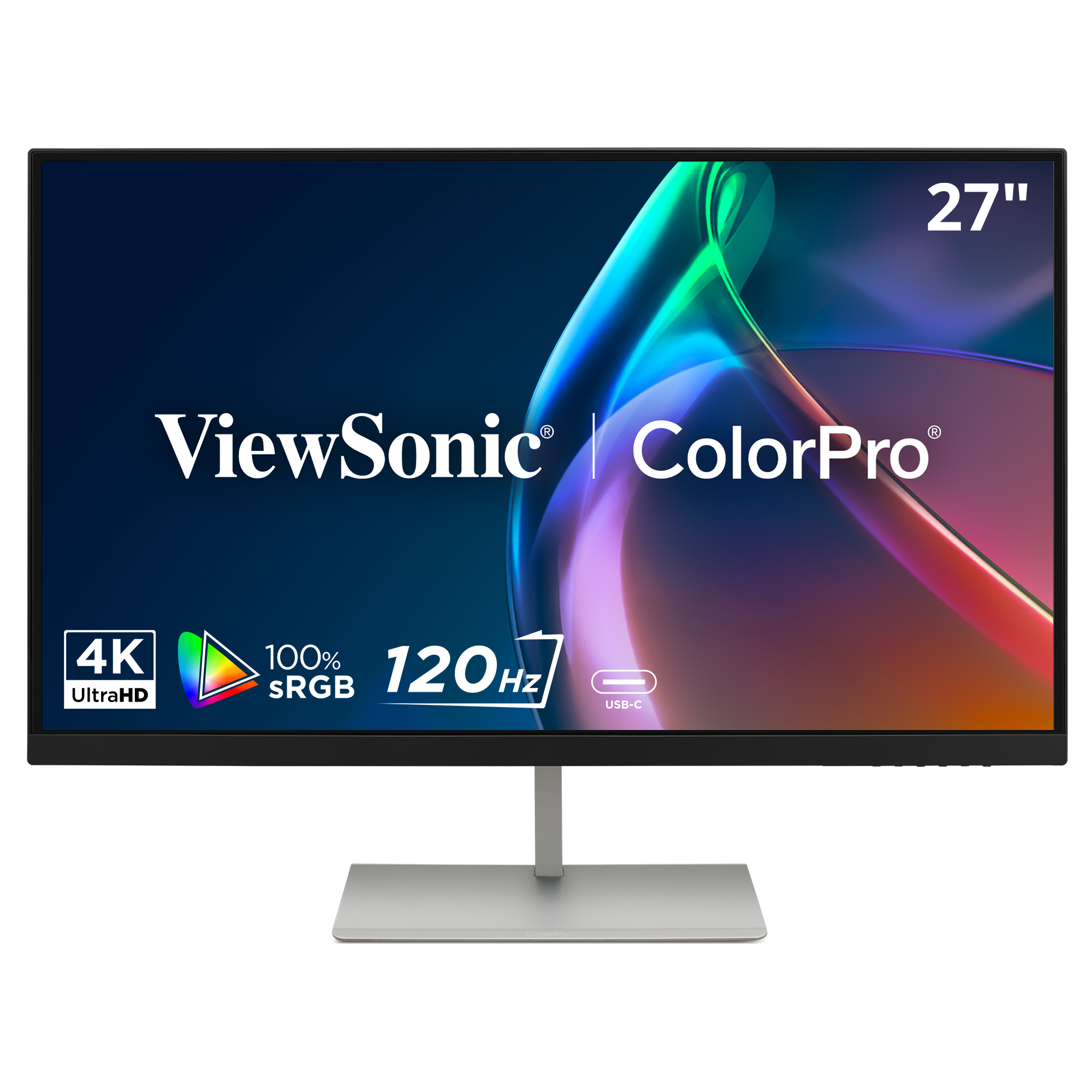VP2766-4K 27" ColorPro 4K UHD IPS Monitor with 90W USB-C, 100% sRGB and 120Hz