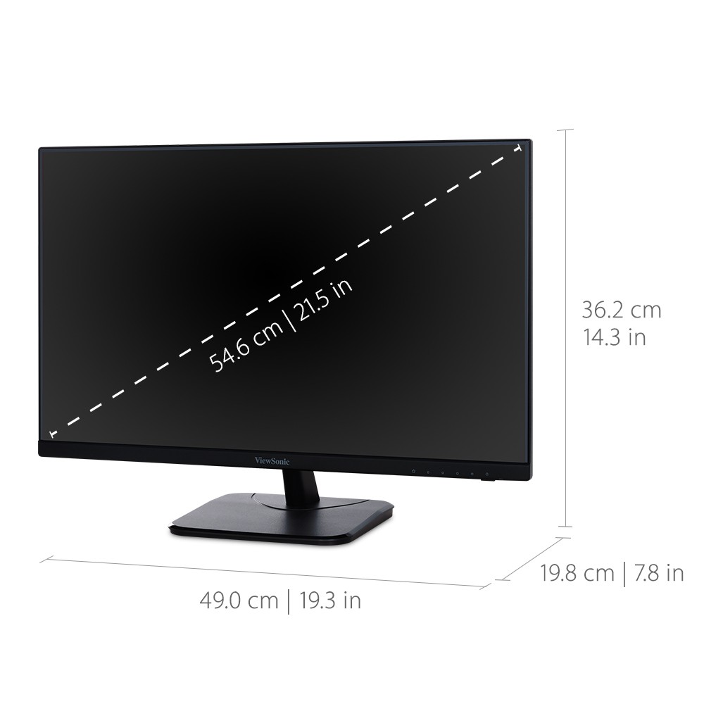 VA2256-MHD 22" 1080p IPS Monitor with FreeSync, HDMI, DisplayPort, and VGA