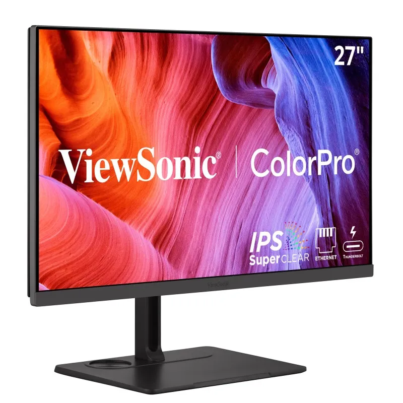 ViewSonic、27インチ/WQHDのプロフェッショナル向け液晶モニター