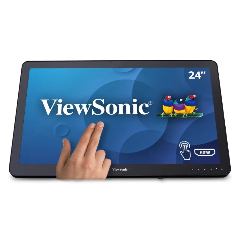 ViewSonic 24” (23.6” viewable) Full HD 10-Point Touch Display