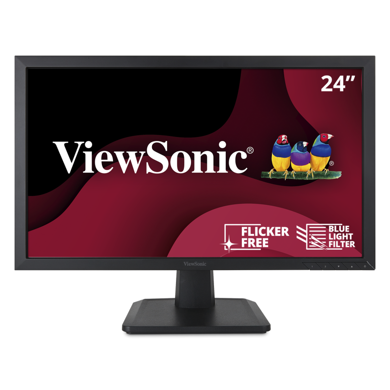ViewSonic VK2407 24インチ LCDモニター ViewSonic VA2452Sm, 24