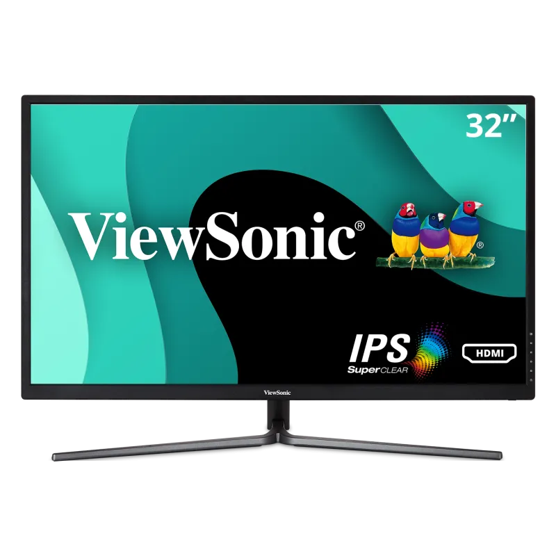 ViewSonic VX3211-2K-MHD-7 WQHD解像度 広色域パネル搭載31.5型