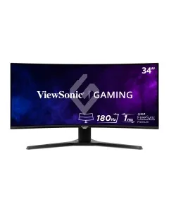 VX3418-2KPC - 34" 21:9 Curved 1440p 1ms 144Hz Gaming Monitor with FreeSync Premium
