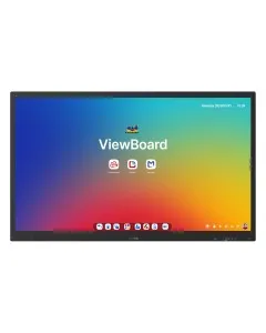 IFP6563 - 65" PCAP 4K 16:9 Android EDLA-certified ViewBoard interactive flat panel display with integrated microphone and USB-C