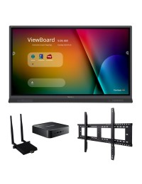 ViewSonic IFP6552-C1 - Paquete de Pantalla Plana Interactiva ViewBoard® de 65” con Chromebox