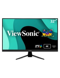 ViewSonic 32" 4K UHD Thin-Bezel IPS Monitor with 65W USB-C, HDMI, DP and HDR10 | VX3267U-4K
