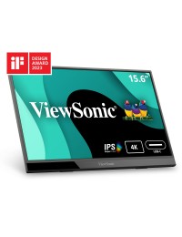ViewSonic 15.6" 4K UHD Portable Monitor with 60W USB-C and mini HDMI | VX1655-4K