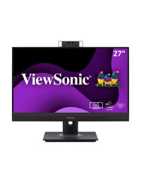 ViewSonic 27" 1440p Video Conferencing Monitor with Windows Hello Compatible IR Webcam, 90W USB-C, RJ45 | VG2757V-2K