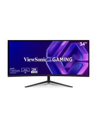 ViewSonic 34" 21:9 Curved 1440p 1ms 180Hz Gaming Monitor with FreeSync Premium | VX3418C-2K