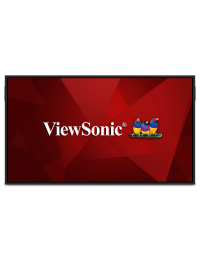 65" OS-Free Commercial Display, 3840 x 2160 Resolution, 500 cd/m2 high brightness, 24/7 operation rating, HDMIx3, USB-C, 3.5mm Audio In/Out, AV control system interoperability, landscape and portrait mode