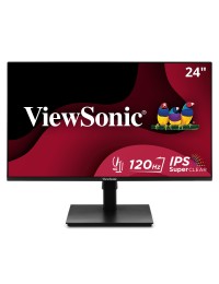 ViewSonic 24" 1080p Ergonomic 120Hz Monitor with Variable Refresh Rate, HDMI and VGA | VA2448-MHJ