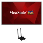 The ViewSonic CDE4330-W1 comes with the CDE4330, and a wifi/bluetooth adapter