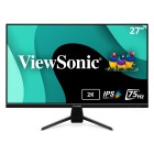 ViewSonic 27" 2K QHD Thin-Bezel IPS Monitor with 65W USB-C, HDMI, DP and HDR10 | VX2767U-2K