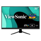 ViewSonic 32" 4K UHD Thin-Bezel IPS Monitor with 65W USB-C, HDMI, DP and HDR10 | VX3267U-4K