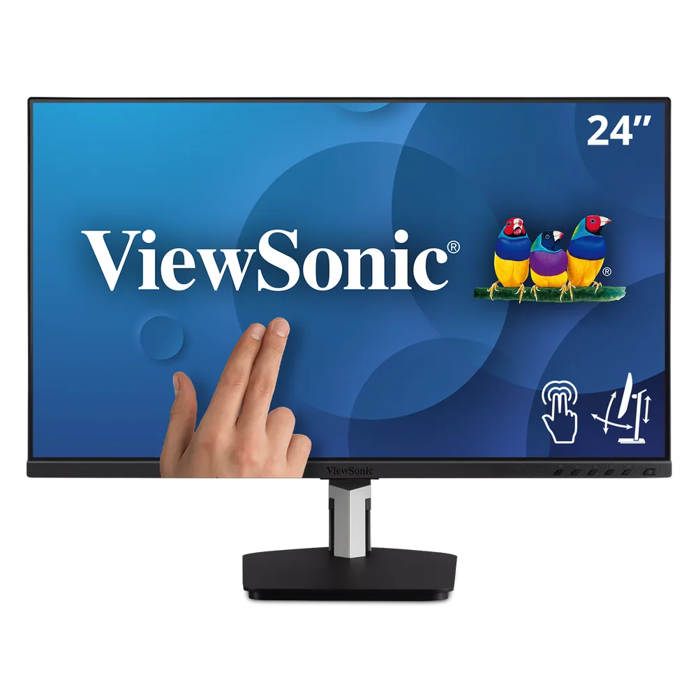 ViewSonic TD2455, 24 10-point Touch Display (PCT) with
