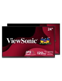 ViewSonic 24" 1080p IPS Dual Pack Head-Only Monitors with 120Hz, Variable Refresh Rate, HDMI, DP, and VGA | VA2456A-MHD_H2