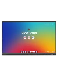 IFP6551 - 65" 4K 16:9 Android EDLA ViewBoard interactive flat panel display with integrated microphone and USB-C