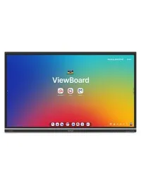 IFP7551 - 75" 4K 16:9 Android EDLA ViewBoard interactive flat panel display with integrated microphone and USB-C