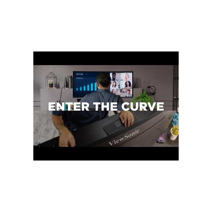 38” WQHD+ 21:9 IPS Curved Monitor with 96W USB-C | VG3820C