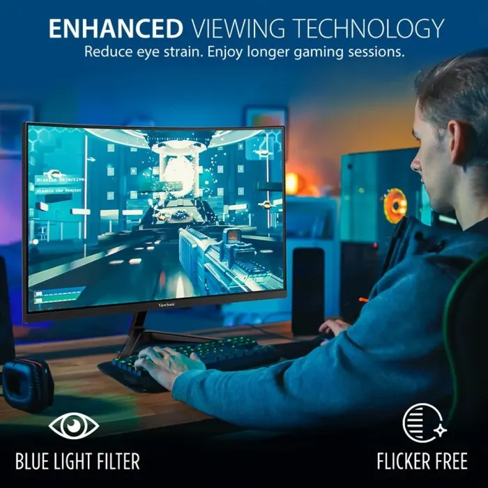 מסך גיימינג קעור  VX2718-2KPC-MHD מבית ViewSonic