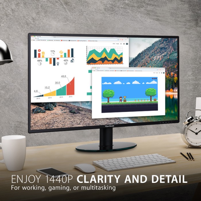 ViewSonic VA2719-2K-Smhd, 27'' WQHD Monitor