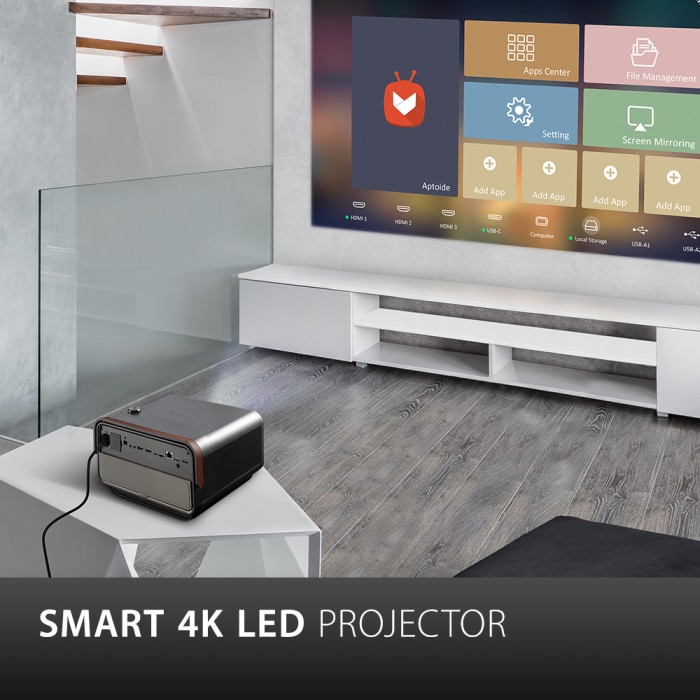 ViewSonic X10-4KE, Short Throw Portable LED Projector