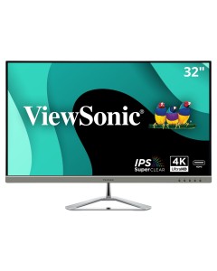 ViewSonic 32" 4K UHD Thin-Bezel Monitor with HDMI, DP, and Mini DP | VX3276-4K-MHD