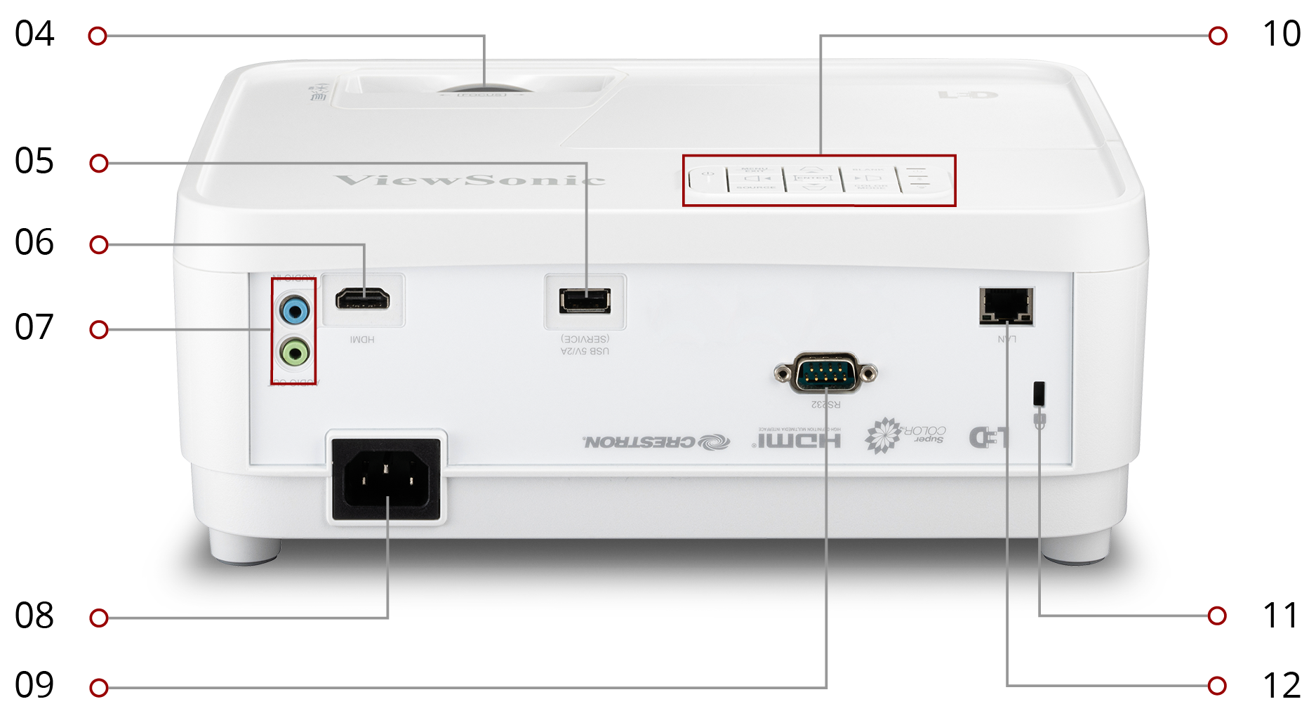LS560WH Back