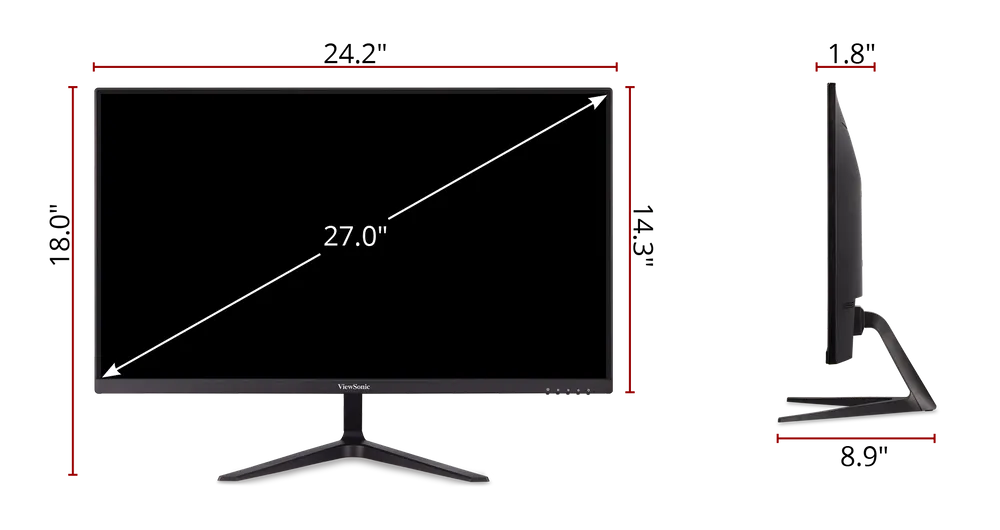 VX2718-P-MHD Front