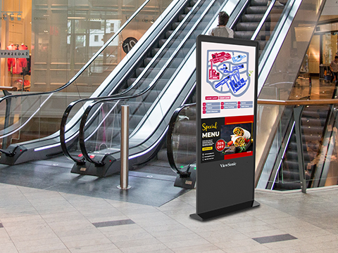 A demonstration shown wirelessly connecting to a display