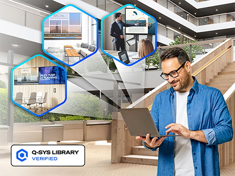 a man connects to multiple displays wirelessly with one device