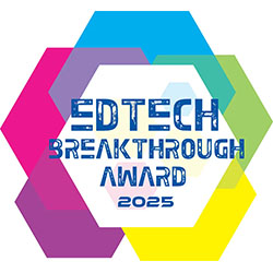 edtech breakthrough award 2025 badge