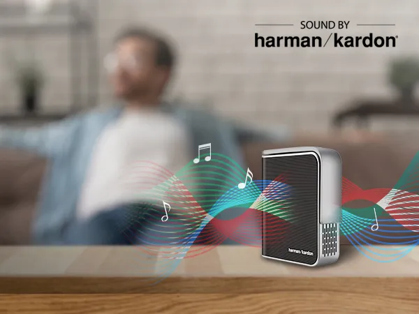 Dual Harman Kardon Bluetooth Speakers, 2 Speakers