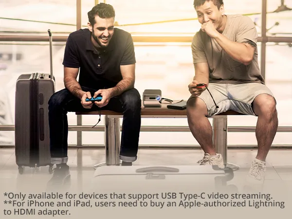 USB Type-C for Video and Power, All-in-one Cable Quick Charge