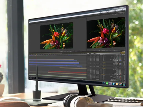 Professional Color Processing, 14-bit & 3D LUTs (Look Up Tables), 4.39  Trillion Colors