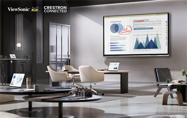 Lockable back door of a ViewSonic kiosk showing a media player and PC