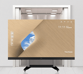 ViewSonic LDS135-151 shown folded up